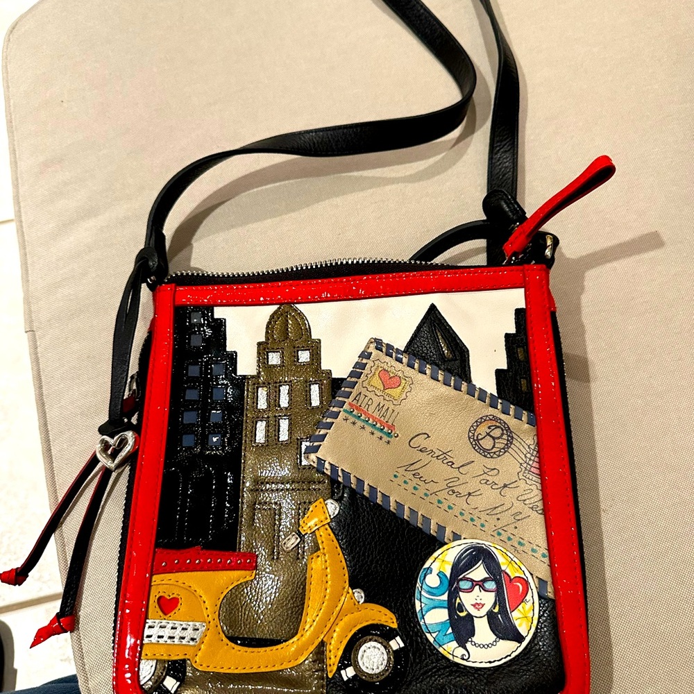 BRIGHTON Central Park West New York Fashionista NEW Crossbody Travel Bag Purse